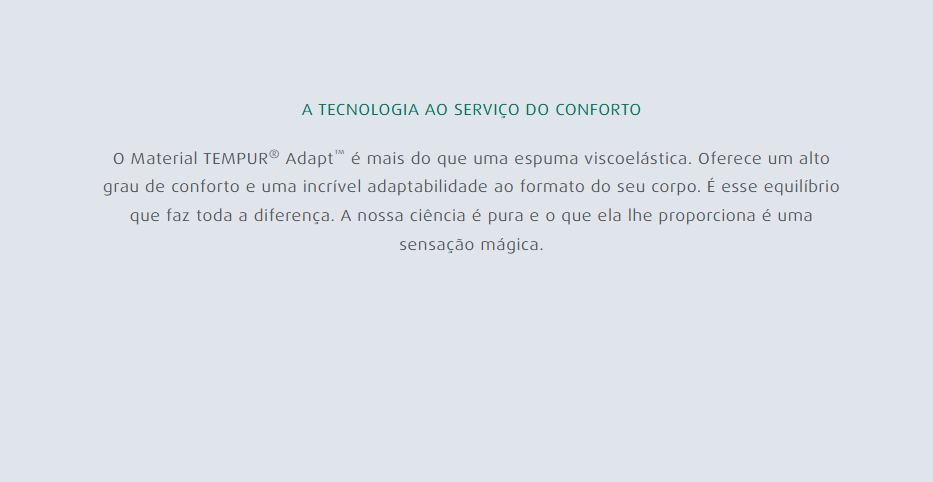 TEMPUR ONE® FIRM TEMPUR ONE® FIRM - Colchões - Colchões Tempur